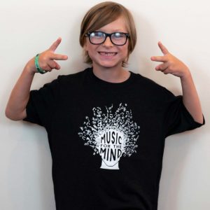 Music For The Mind T Shirt Youth