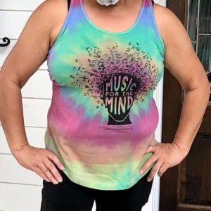 Tie Dye Music For The Mind Tshirt 2